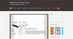 Desktop Screenshot of affectivebrain.com